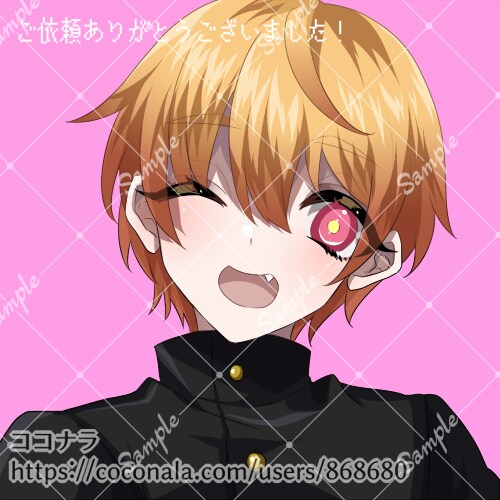 鮮やかなアイコンイラストをお描きします 見栄えのいいアイコンを制作します！SNS、TRPGなどに！ イメージ9