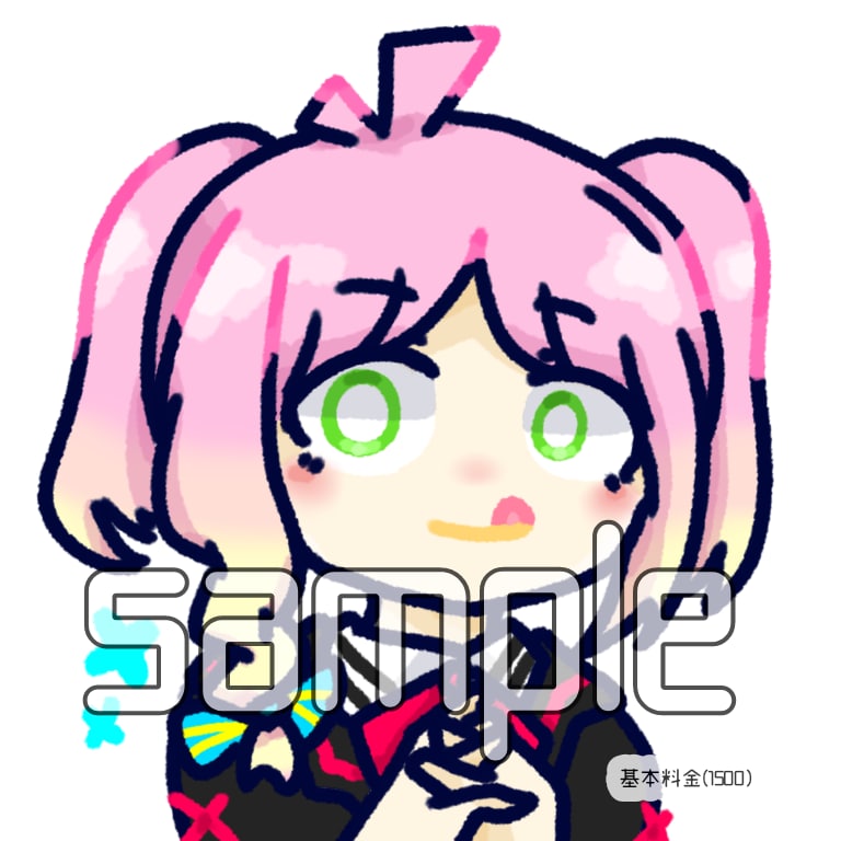 SNS用のオリキャラのアイコン制作致します オリジナルキャラクターのアイコンをデフォルメでお描きします イメージ2