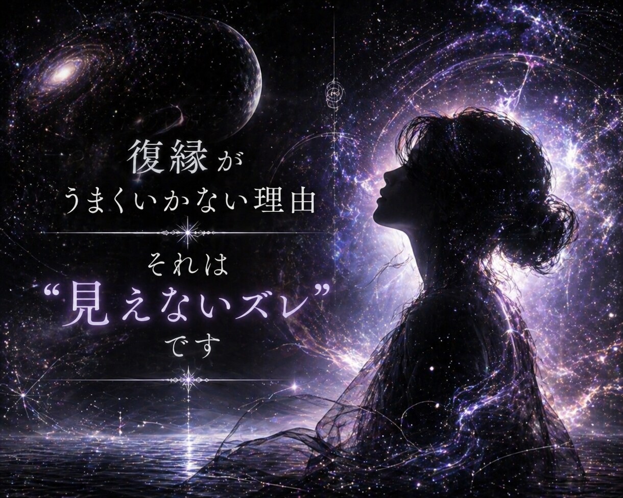 復縁特化：暗黒占星術｜途切れた縁の行方を視ます 復縁・音信不通・彼の本音・再び結ばれるご縁を深く読み解きます イメージ4