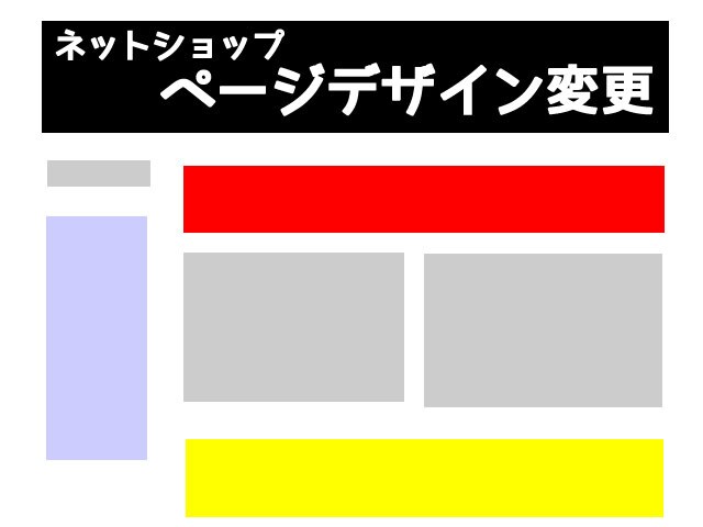 ネットショップのページデザインの編集をします 日々の運営で触れないHPデザインのお手伝い イメージ1