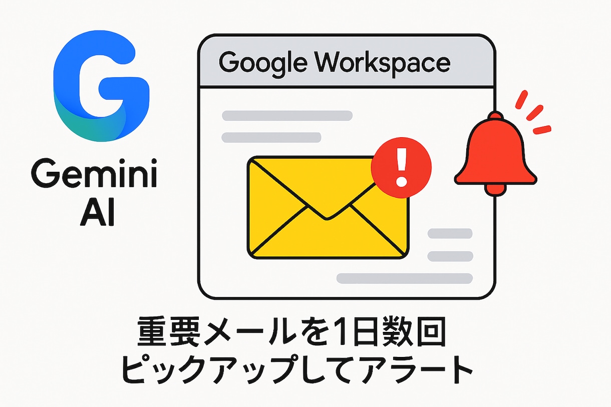 あなた専用のAI秘書作ります GoogleのAIとWorkspaceであなたを強力サポート イメージ3
