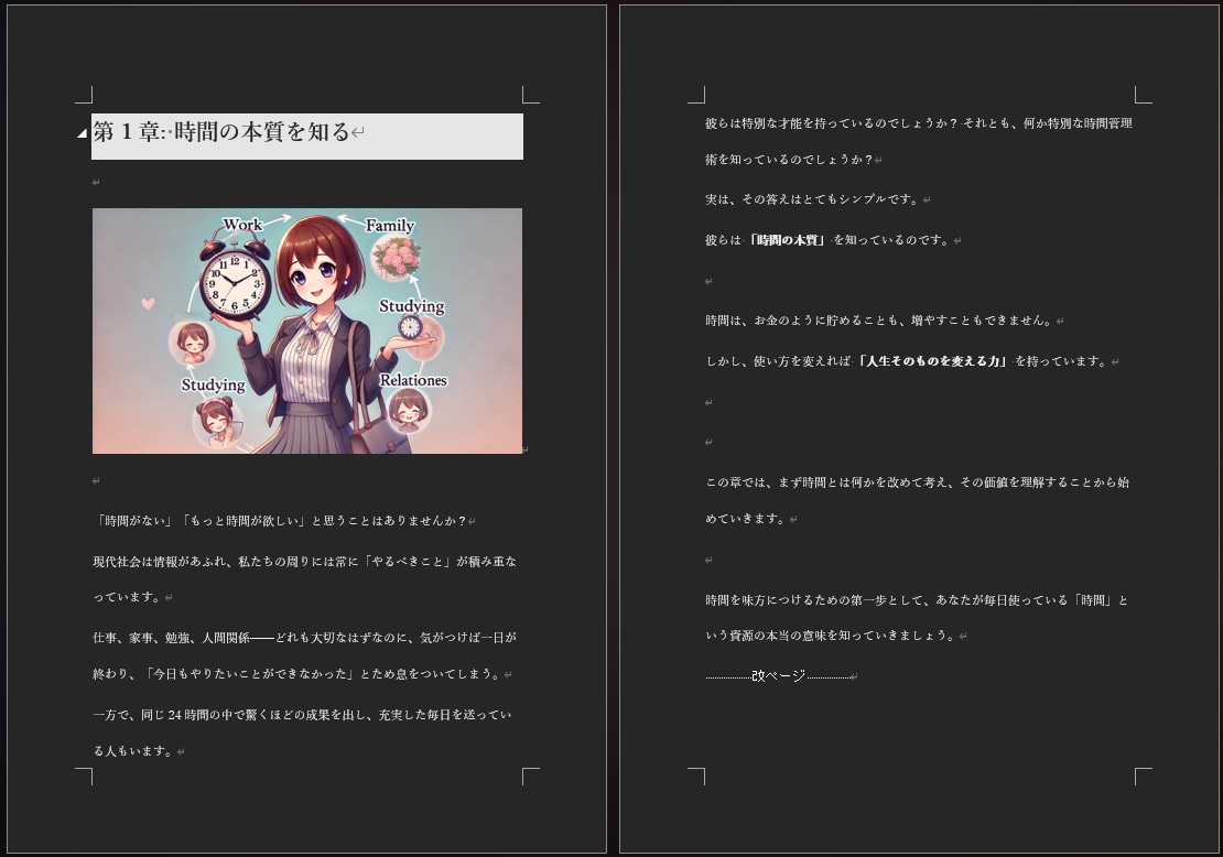 スピード×高品質！電子書籍用の原稿作成します 初出版者向け！即出版可能な原稿をプロが作成！【丸投げOK】 イメージ6