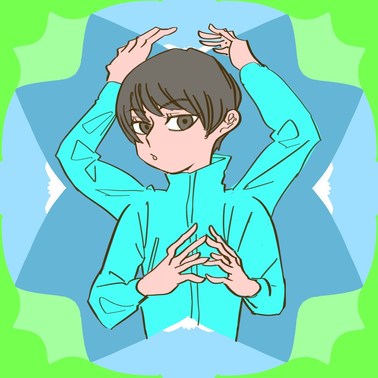 ちょっと変わったイラストアイコン描きます 個性を少し出したい方に使っていただきたいです イメージ3