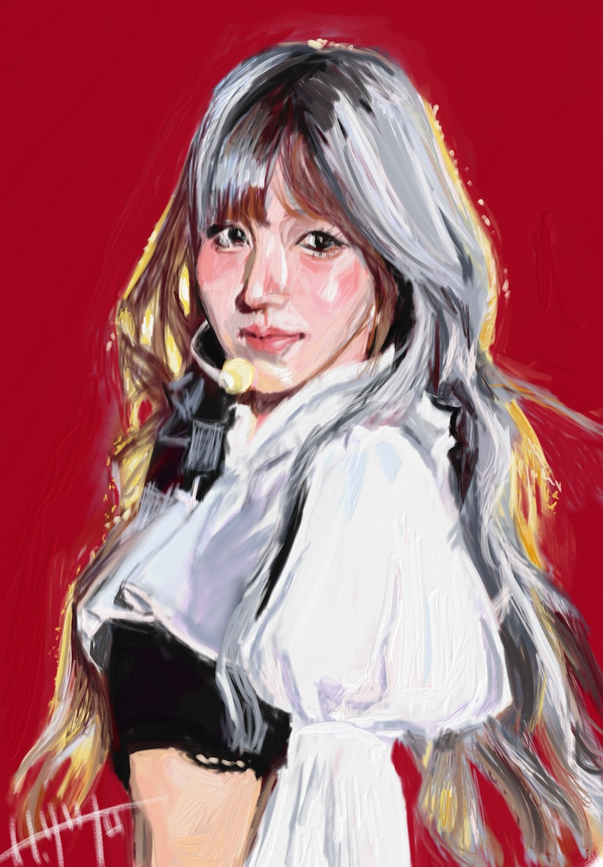 油絵風似顔絵お描きします SNS用アイコンにも使用可！似顔絵を頼むのは高いなという方！ イメージ1