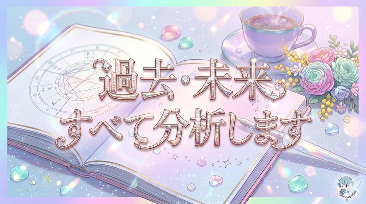あなたの過去・未来徹底分析します 自信あります！悩みがほぐれる体験を！ イメージ1