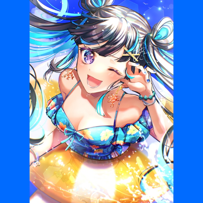 様々な場面に使用できる一枚イラストを製作いたします 配信、アイコン、歌みた、返礼品、記念など イメージ1