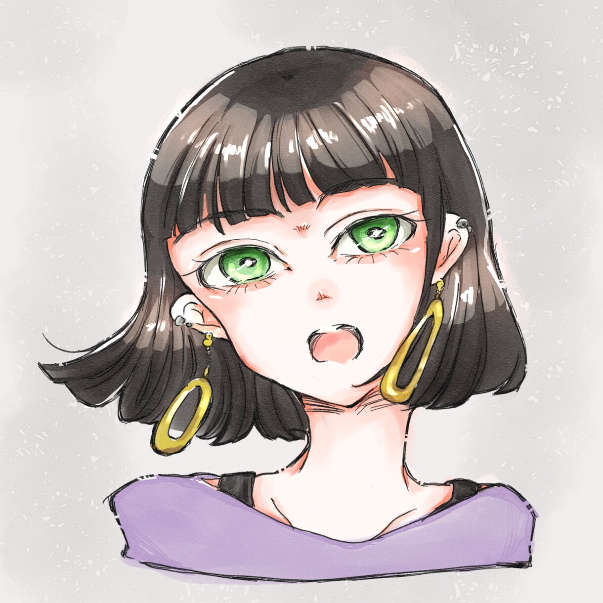 SNSアイコンやイラストを描きます おしゃれで透明感あふれる、あなたのためのイラスト◎ イメージ2