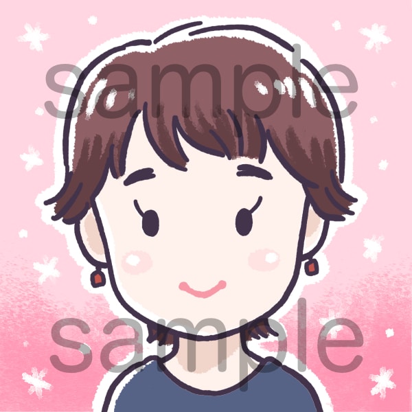 シンプルなオリジナルアイコンイラストお描きします SNSで使えるかわいいイラスト。名刺のワンポイントにも！ イメージ3