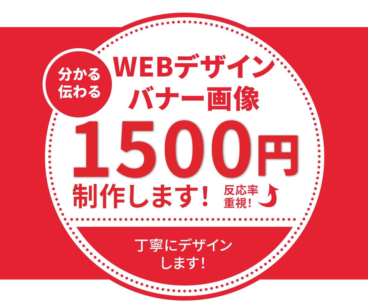 WEB用画像、バナー画像制作します 丁寧なヒアリングと提案で、お客様の課題を一緒に解決します！ イメージ1