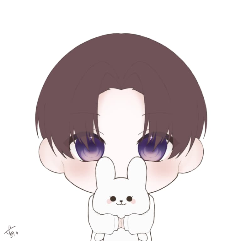 SNSで使えるミニキャラアイコンイラストを描きます ミニキャラ胸上までの、SNS上で使えるアイコンイラスト イメージ3