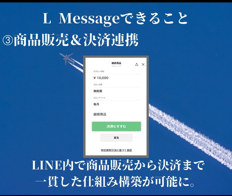 LINE公式アカウント作成もエルメの導入もやります 拡張ツールが業務効率化をさらにフォローアップ！ イメージ5