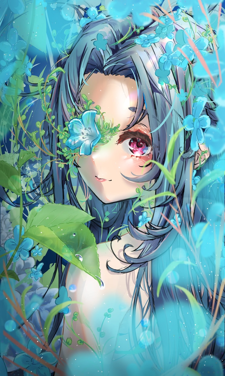かわ美しい女の子描きます 可愛くてどこか現実味を感じさせるような女の子を描きます！ イメージ8