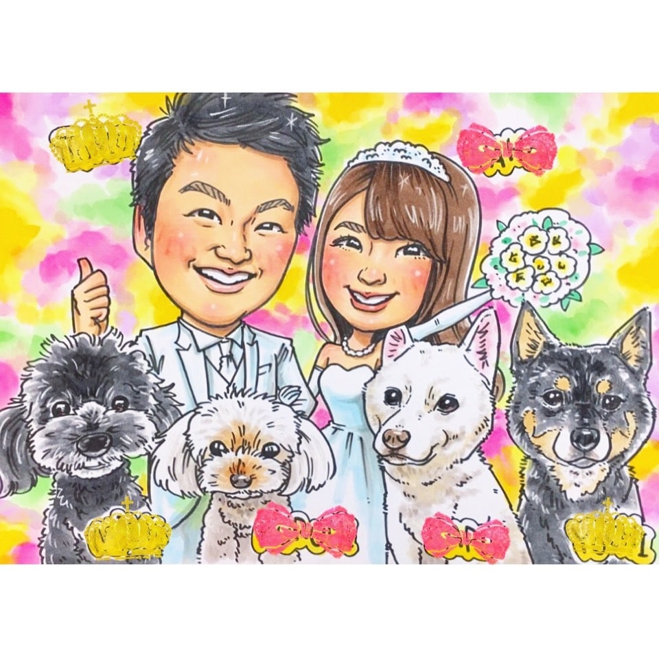結婚式、結婚される友人のプレゼントにオススメします 結婚式で飾るウェルカムボードとしてご利用いただけます！ イメージ1