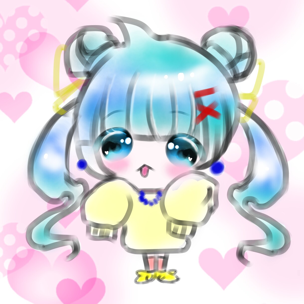 丁寧にSNS用ゆるふわアイコン描きます 【1500円♪】SDキャラ描きます♡ヒアリングを大切に♡ イメージ1