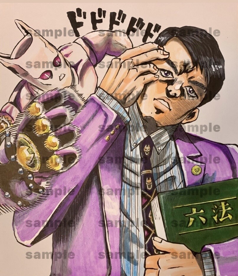 ジョジョ風イラスト描きます ｵﾗｵﾗｵﾗｵﾗｵﾗｵﾗｵﾗｵﾗ ｵﾗｧｧｧ イメージ7