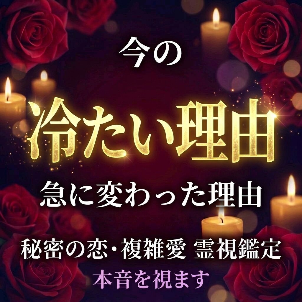 復縁｜彼の本音を霊視で視ます 霊視歴10年｜できる？できない？正直にお伝えします イメージ3