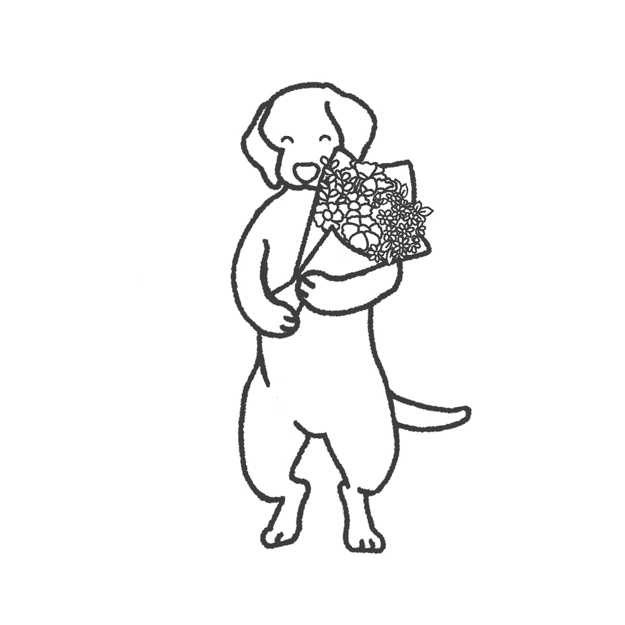 ゆるくてかわいい動物アイコン描きます 全身イラスト・ポーズや表情もご相談いただけます イメージ8