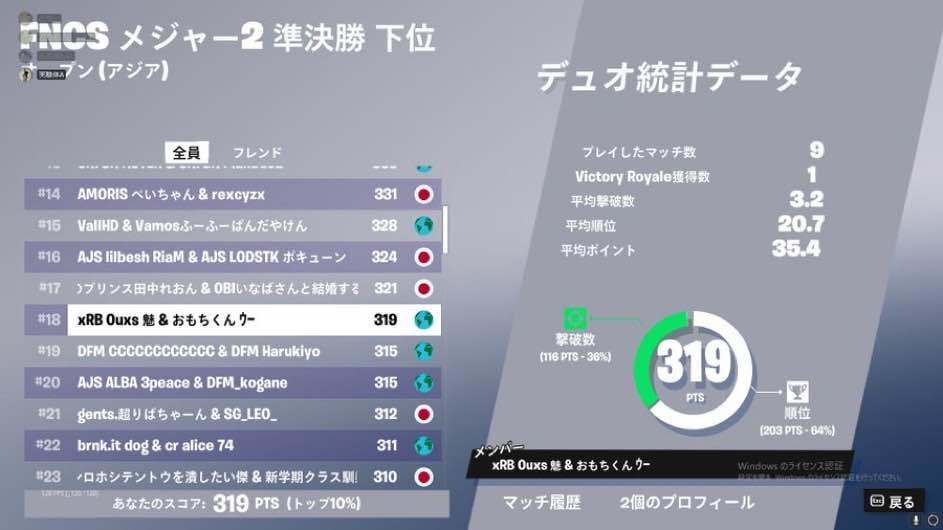 アジア9位のプロがフォートナイトを楽しく教えます 初心者～上級者まで大歓迎！楽しく学べるコーチングをします。 イメージ2