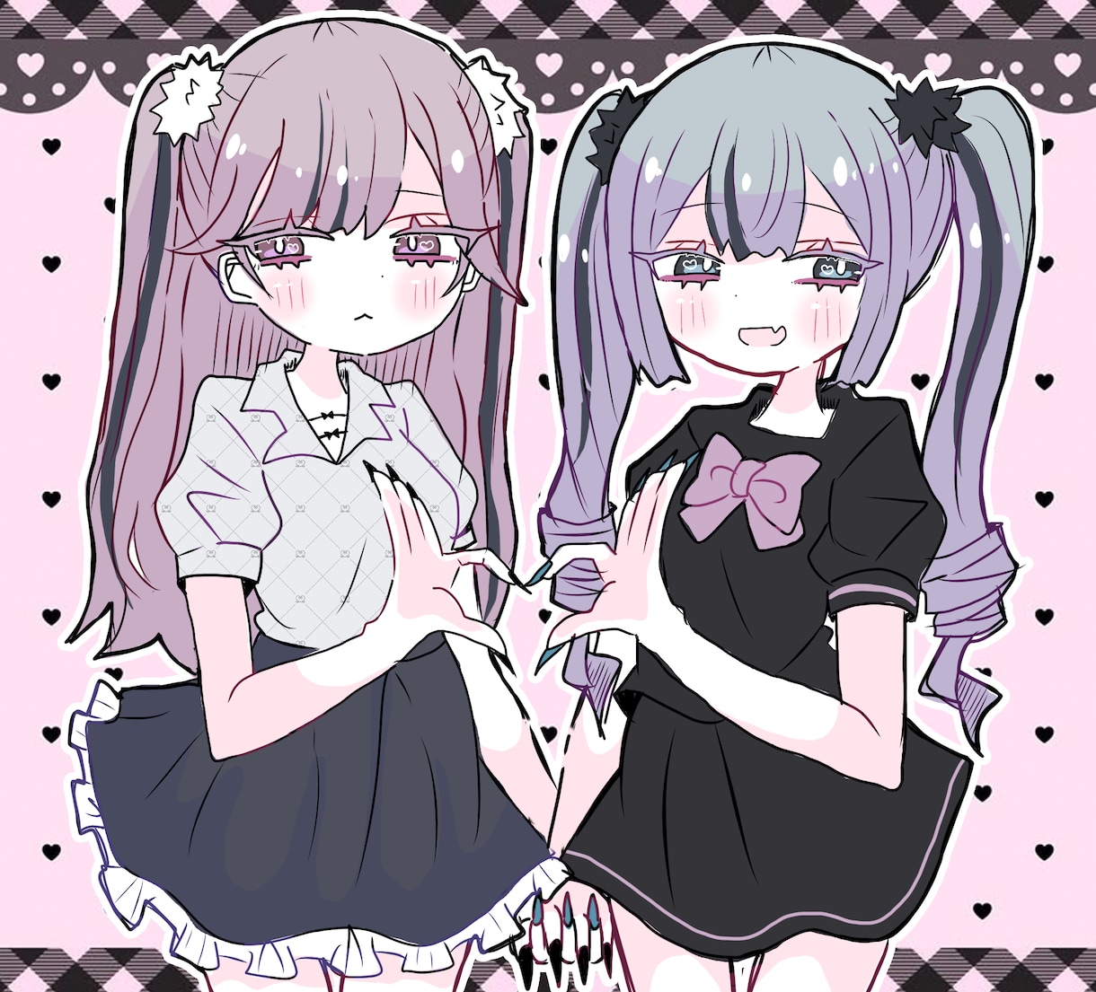 可愛い女の子のイラスト描きます 量産・サブカル系の女の子が得意です！ イメージ2