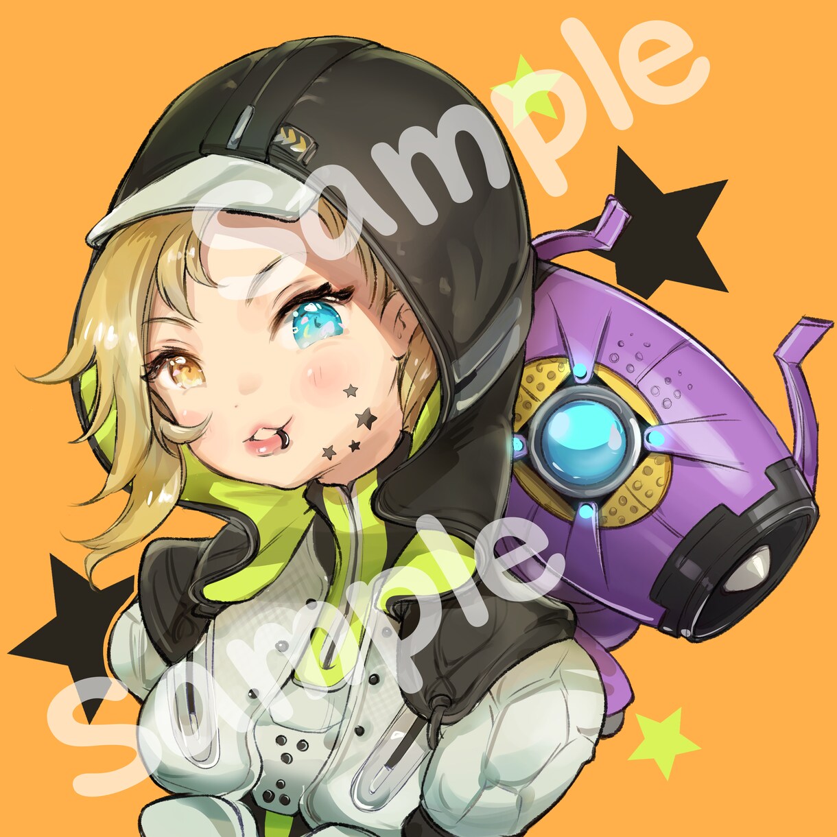 アイコン、ヘッダー、イラスト、キャラデザ描きます ふんわりとした女の子のイラストが得意です。 イメージ4