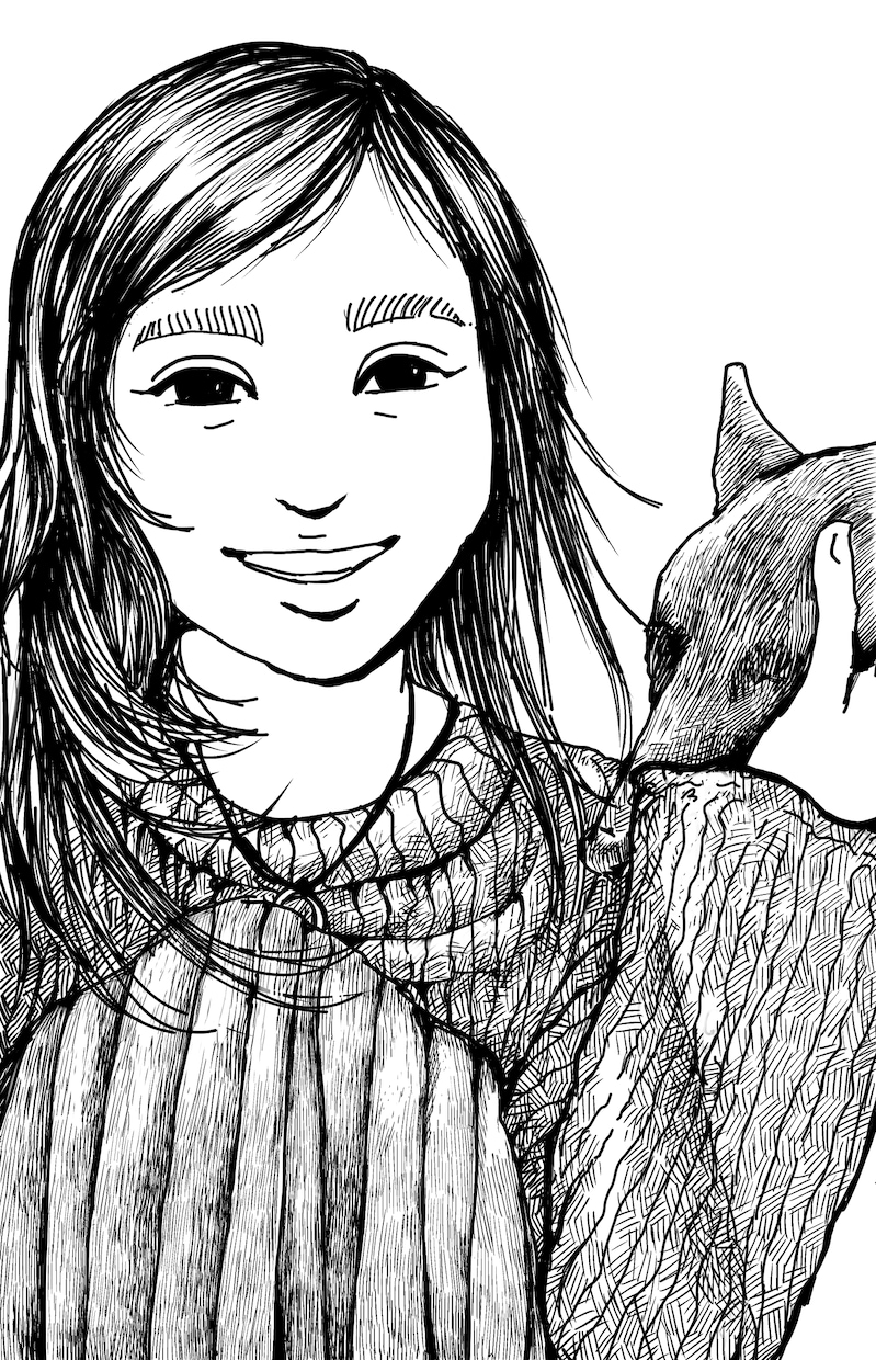 ペン画タッチでのイラストを作成します サイトに載せたり、アイコンの絵を線画にしたい方にオススメ イメージ5