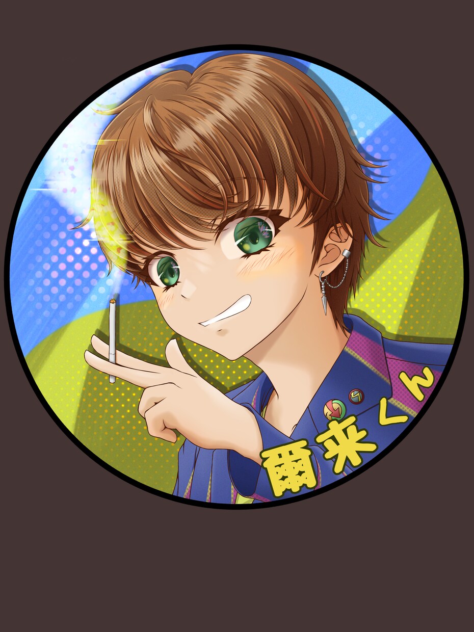 リクエストに沿ったアイコンを制作します サンプル画像を見て作風が気に入って頂けたら嬉しいです。 イメージ1