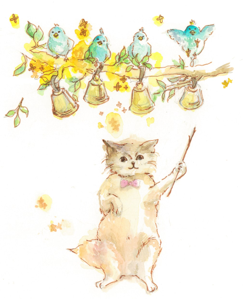 商用可！ふんわり水彩イラストを描きます 優しくて鮮やかな水彩イラストを制作 イメージ8