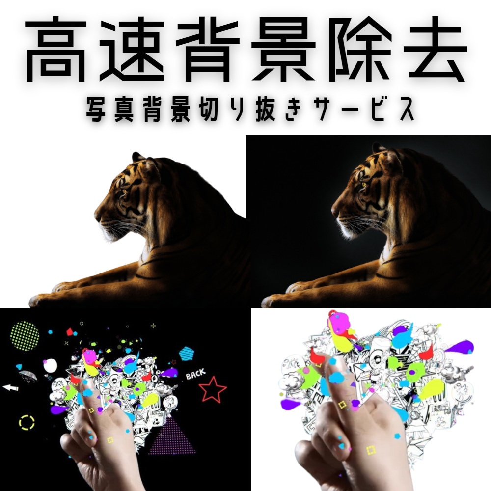 写真背景除去高速で受け賜わります 高速背景除去サービス5点3000円翌日完成 イメージ3