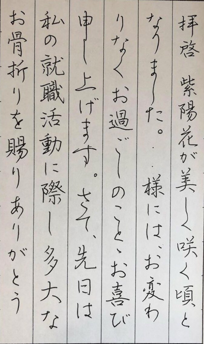 硬筆・毛筆どちらも！作品など文字の添削いたします 小学校教諭の方、作品を制作している方、名前を綺麗に書きたい方 イメージ2