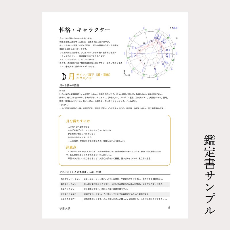 お子様のホロスコープを読みます 子供の質を知っておくと、子育ての悩みがものすごく減ります！ イメージ4