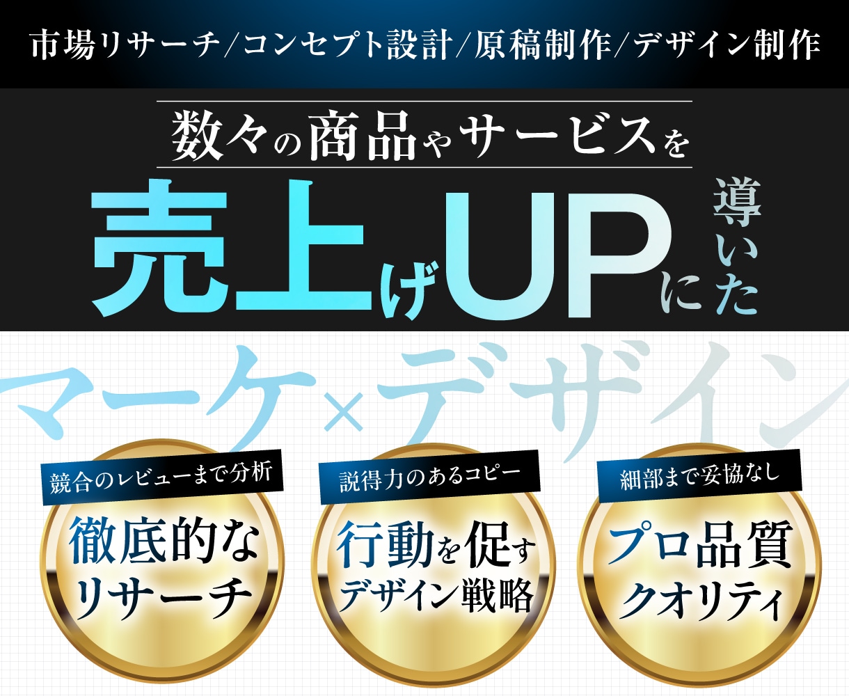 丸投げOK！ターゲットに刺さるLP作成いたします D2C、BtoB、通販、無形商材、男性、女性、ジャンル不問！ イメージ1