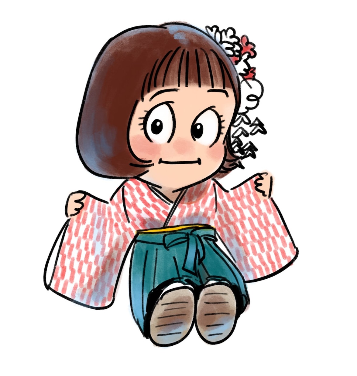 先着50件限定！！もっちりかわいい似顔絵作成します みんなもっちもち！全てカラーで制作します。 イメージ5