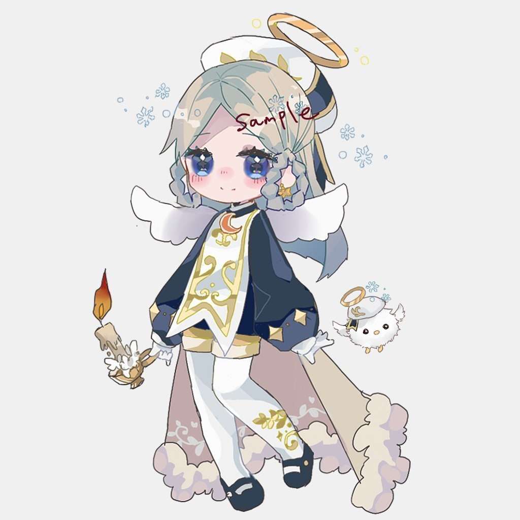 デフォルメイラストお描きします こだわりの衣装•装飾おまかせください* イメージ3