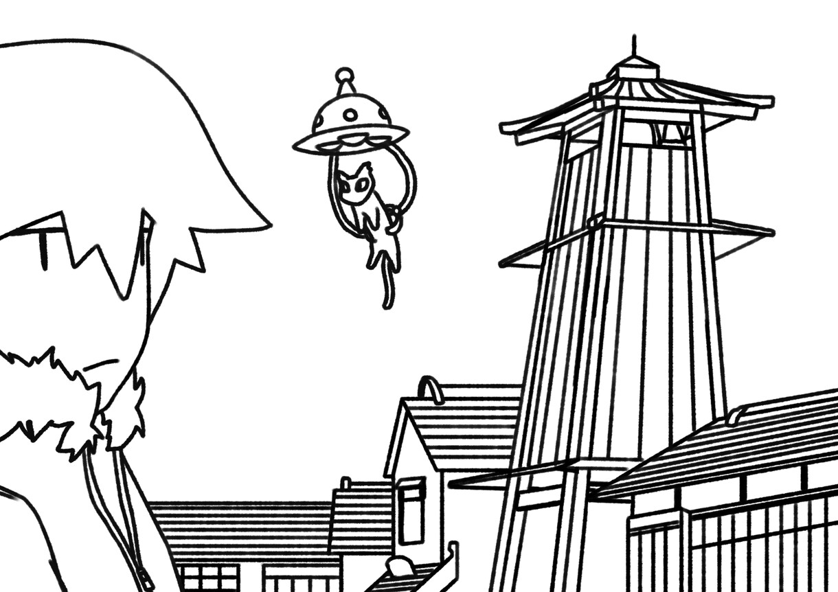 商用OK！シンプルな人物＋背景を描きます 表紙、挿絵などワンポイント絵が欲しいときにおすすめです。 イメージ1