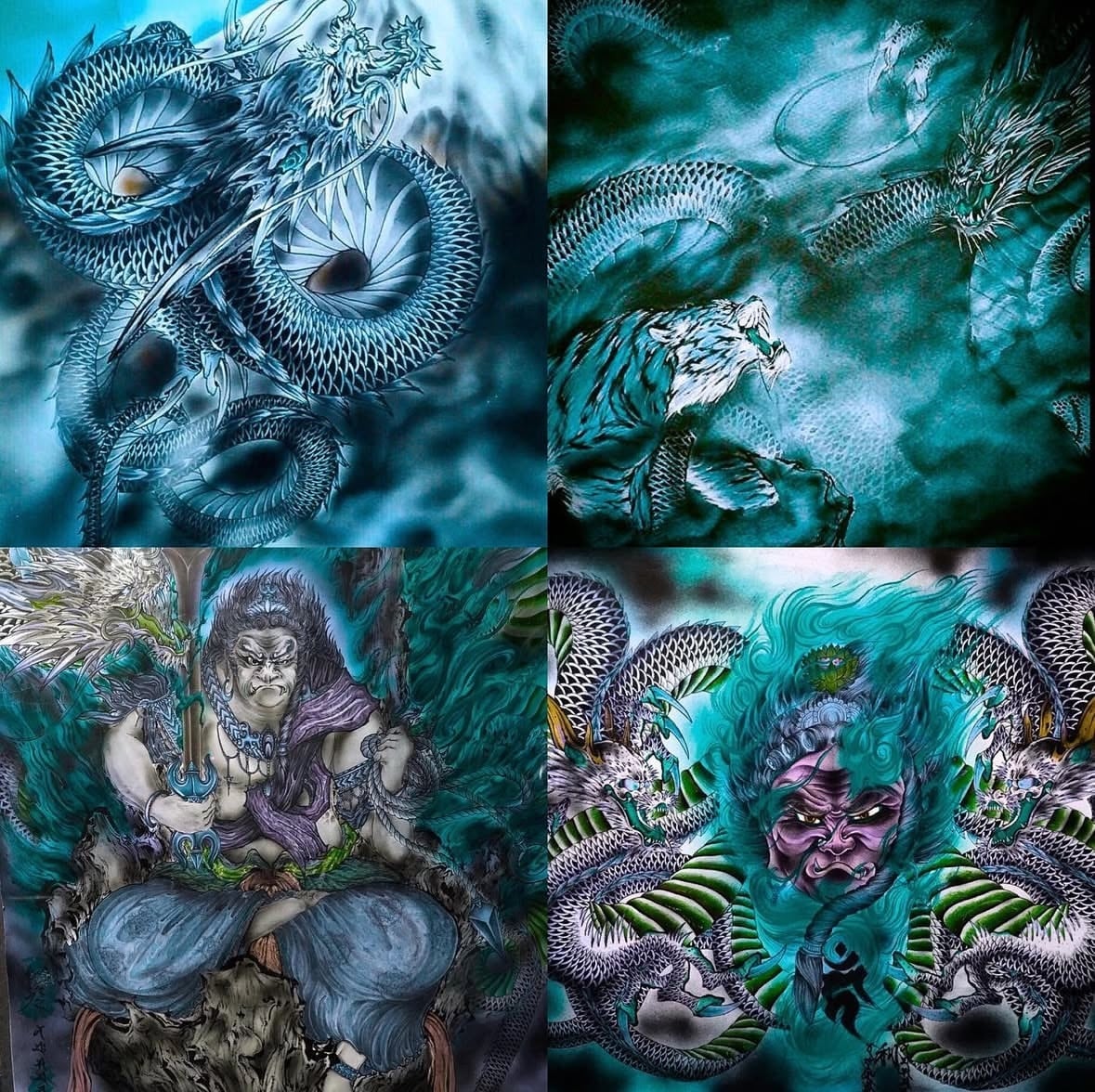 animal art承ります 動物など様々なアートをお描きします イメージ1