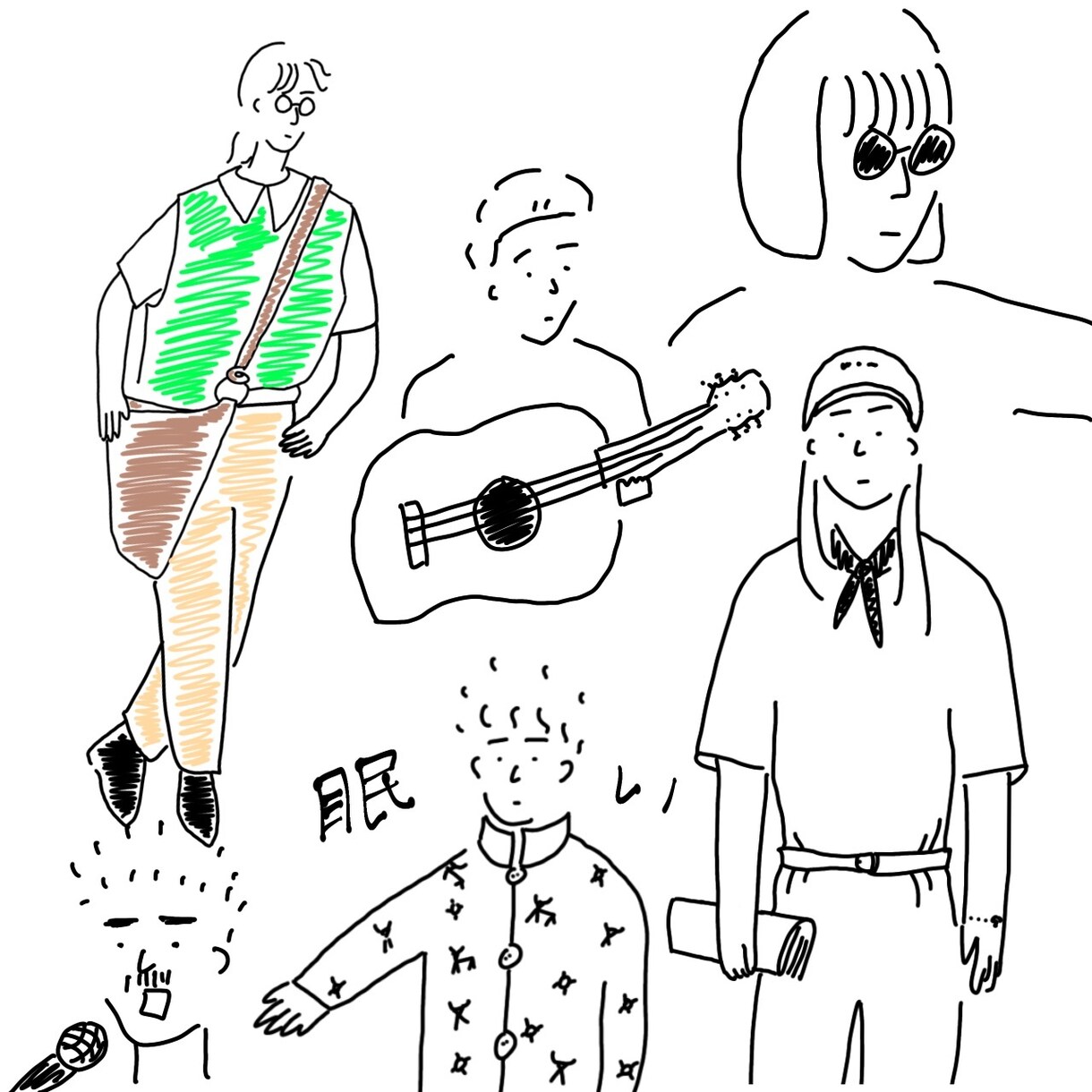 イラストお描きします シンプルなイラストでちょっとの柔らかさを出しましょう イメージ2