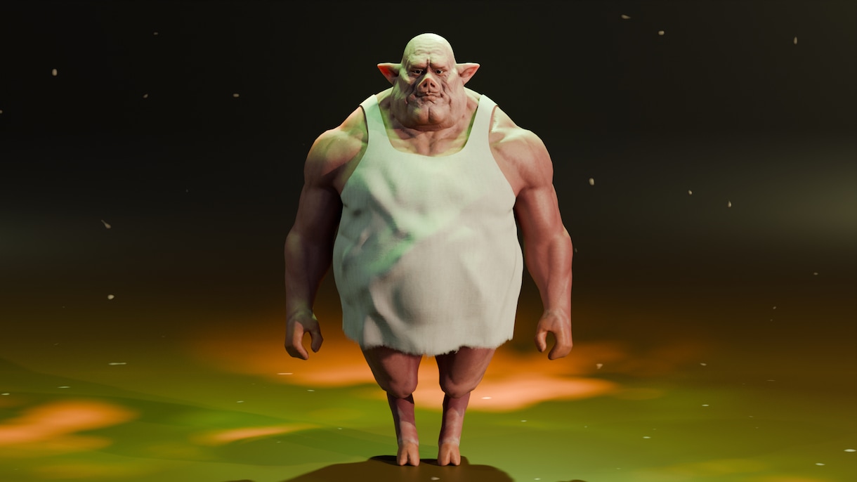 Blenderでオリジナル３Dキャラクター作ります アイデアを形に！あなただけのオリジナルキャラを3D化 イメージ4