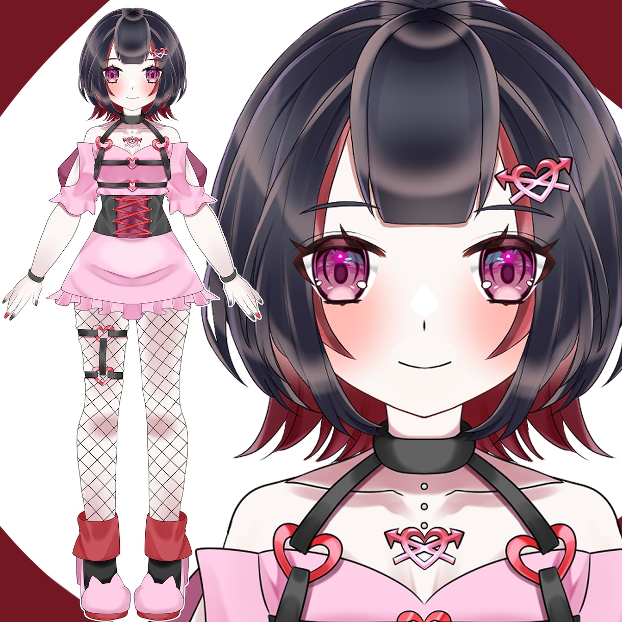 大特価！表情差分３種付きオリジナルモデル作成します 女性・中性・ファンタジーのキャラデザが得意です。 イメージ8