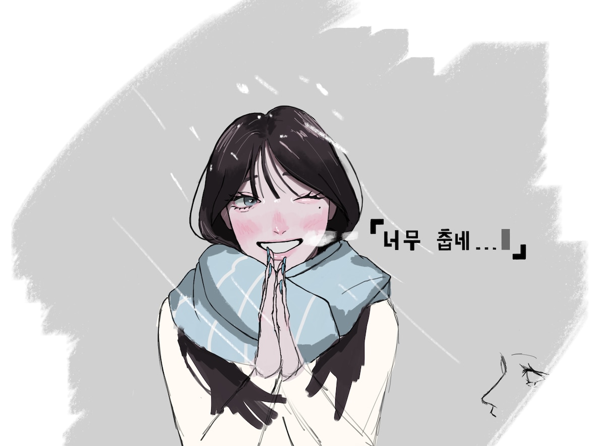 韓国・K-POPが好きな方に可愛いイラスト描きます 可愛さを日常の中に入り込めるようなイラストをお届けします イメージ2