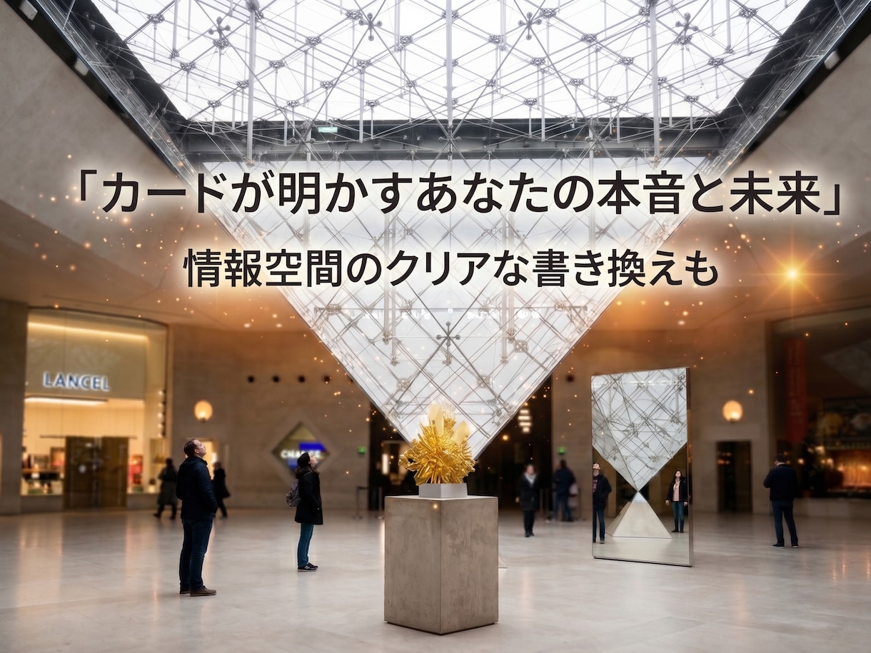 スッキリ整理！IDCカードで潜在意識を可視化します カードが明かす本音と未来★情報空間のクリアな書き換えも！ イメージ1