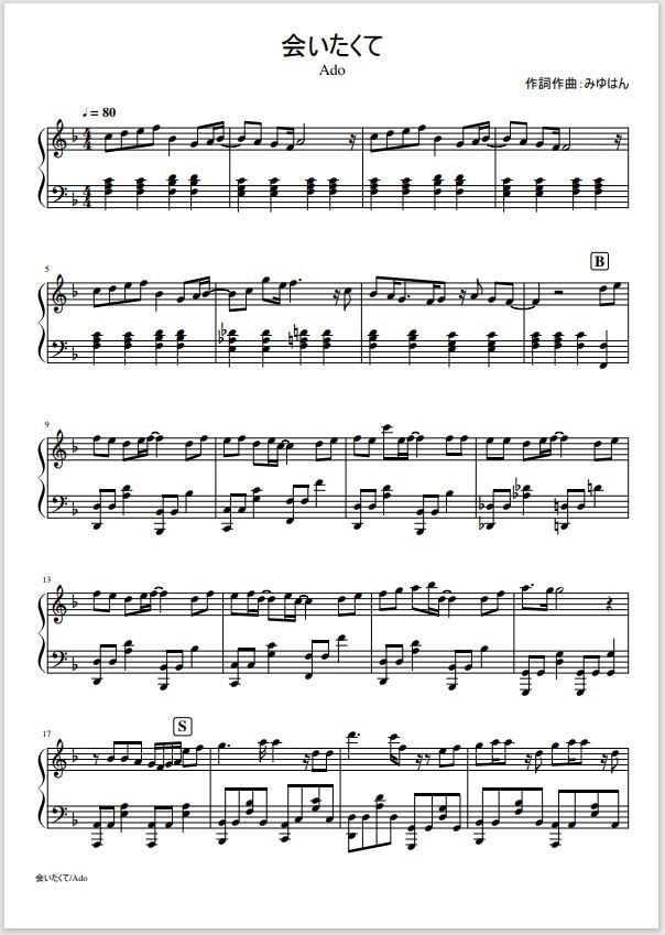 耳コピで楽譜作ります！ 耳コピで楽譜作ります！