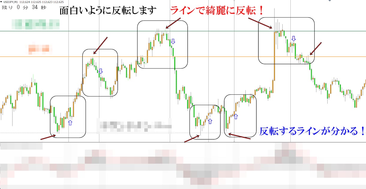 BO 新、究極ライントレード 公開します 反発するラインを自動描画 プロが使う極秘ロジック 非公開版 イメージ3
