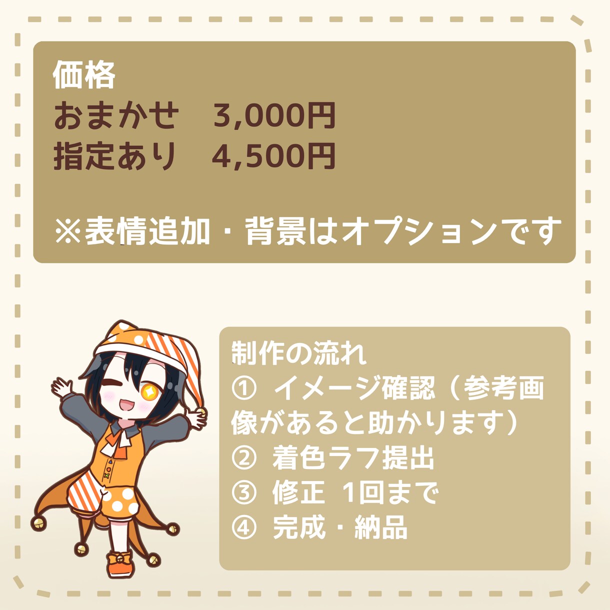 ゆるかわSDイラスト描きます 配信・SNSに使える商用可SDイラスト イメージ3