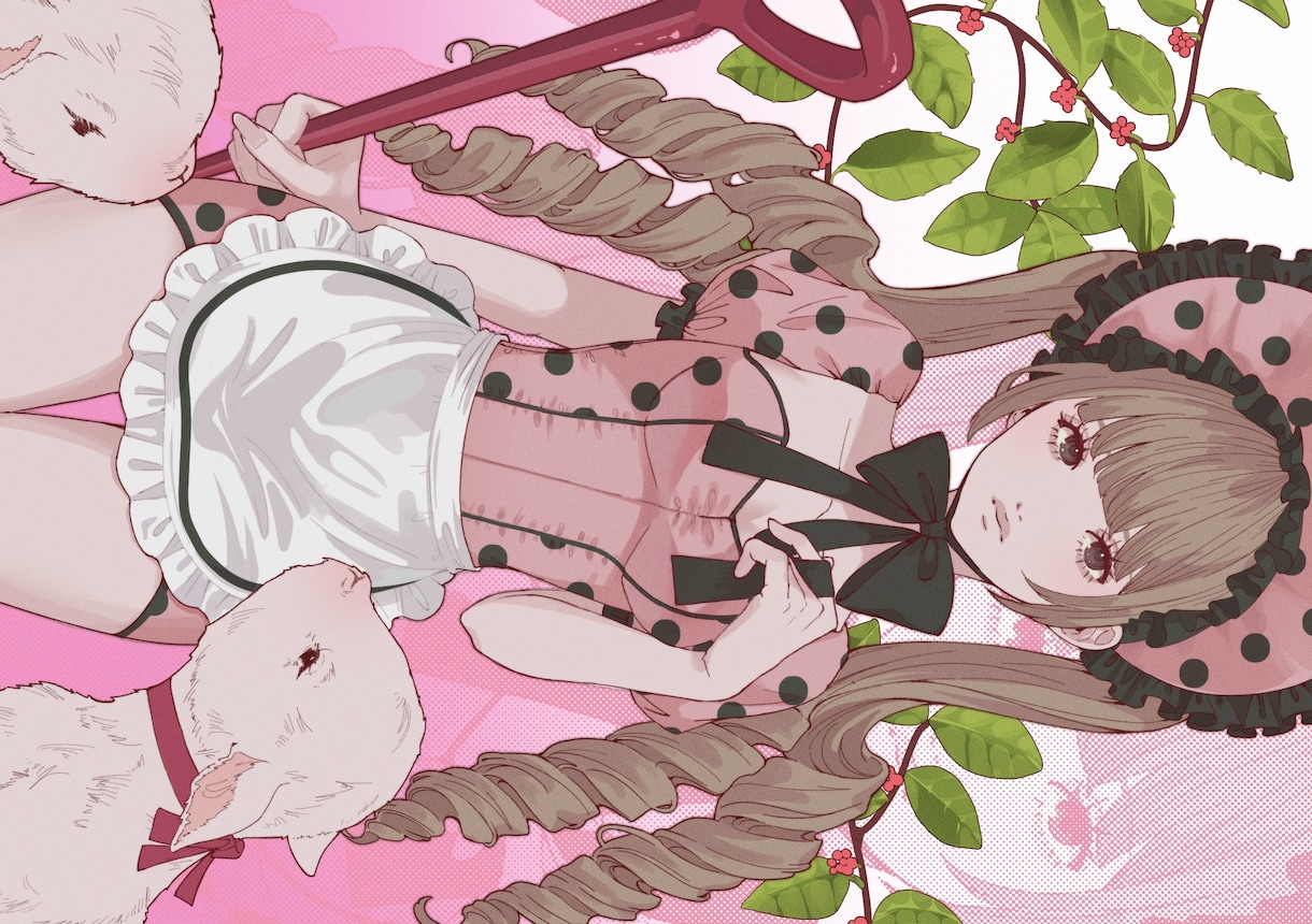 イラスト・アイコンを制作します 可愛い女の子を得意としています イメージ3
