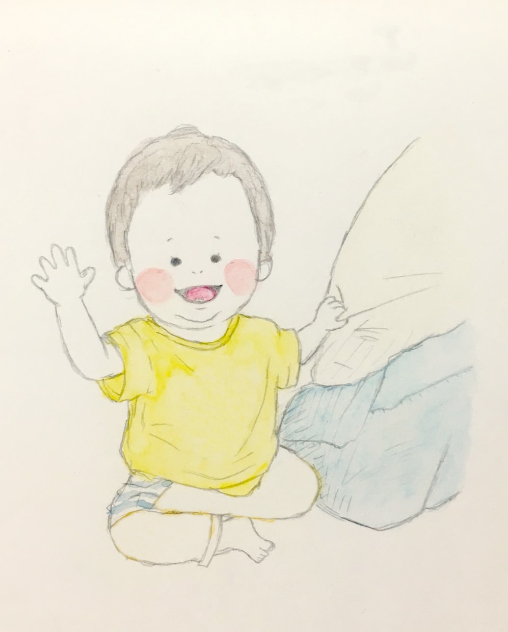 ほっこりするような優しい雰囲気の似顔絵を描きます 心温まる似顔絵のアイコンを作成します イメージ7