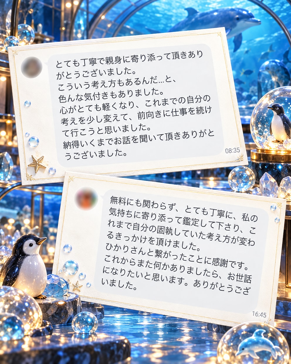 霊感･直感リーディングで心をほどきます 気持ちに寄り添い、前に進むための気づきを イメージ10