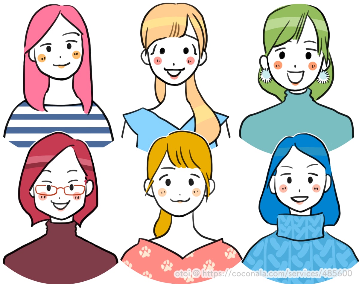 ゆるっとシンプル！似顔絵アイコン描きます あなたやあの人を雰囲気似でデフォルメ化♪ イメージ2
