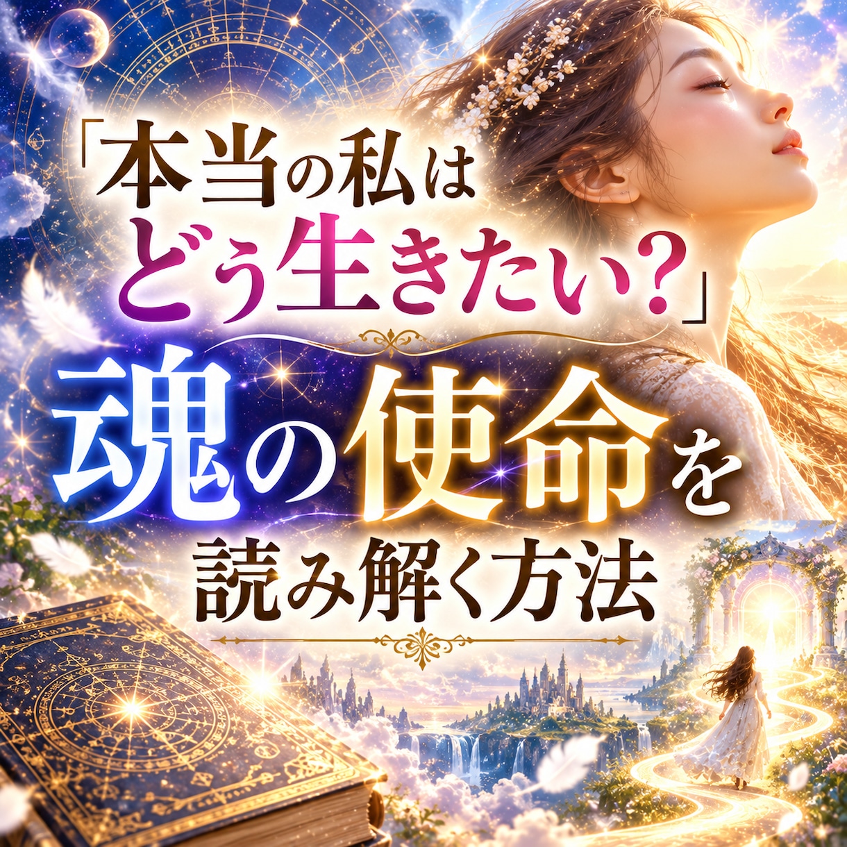 アカシックレコードで前世・使命・未来を読み解きます 前世から今世へ続く、人生に秘められた魂の設計図を紐解きます イメージ1