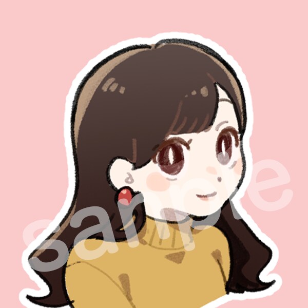 可愛い◎シンプル◎アニメ風なイラストを制作します パッと覚えてもらいやすいオリジナル人物イラストお描きします！ イメージ6