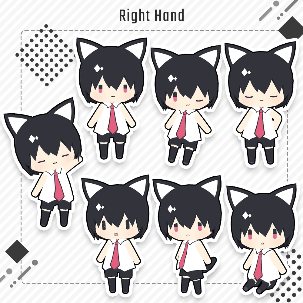 3D◆ぬい風デフォルメ3Dモデル制作します VRChat、VRMを制作します イメージ3